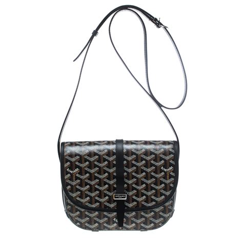 black goyard leather|what is a Goyard bag.